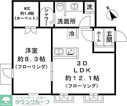 LaMaisonDePaul 1LDKの間取図画像