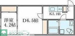 GRANPASEO荻窪 1DKの間取図画像