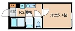 モンレーヴ下石神井 1Kの間取図画像