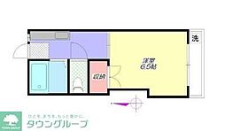 西武池袋線 練馬高野台駅 徒歩7分の賃貸アパート 2階1Kの間取り