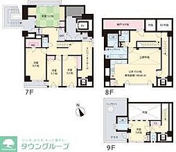 東京メトロ丸ノ内線 南阿佐ケ谷駅 徒歩2分の賃貸マンション 7階5SLDKの間取り