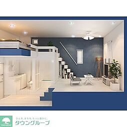 西武新宿線 上石神井駅 徒歩7分の賃貸アパート 1階1Kのリビング/ダイニング