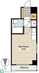 藤和シティコープ練馬 ワンルームの間取図画像