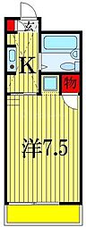 間取図画像 1K