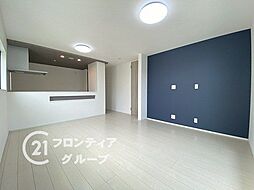 堺市堺区四条通　新築一戸建て　1号棟 3LDKのリビング/ダイニング