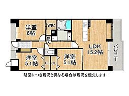 間取図画像 3LDK