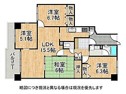 間取図画像 4LDK