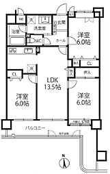 間取図画像 3LDK