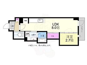 広島県広島市中区舟入川口町18番23号（賃貸マンション1LDK・8階・28.28㎡） その2