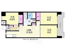 広島県広島市中区光南５丁目1番61号（賃貸マンション3LDK・4階・57.93㎡） その2