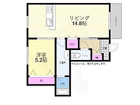 広島県広島市西区東観音町22番20号（賃貸アパート1LDK・1階・49.58㎡） その2