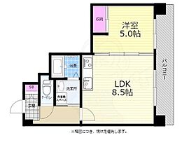 KENSEI7  ｜ 広島県広島市西区中広町１丁目5番12号（賃貸マンション1LDK・4階・33.33㎡） その2