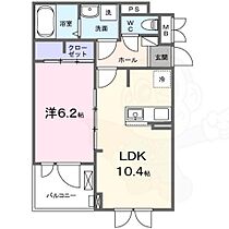 West River 2  ｜ 広島県広島市西区小河内町１丁目（賃貸アパート1LDK・2階・40.14㎡） その2