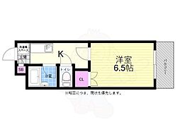 AMALFI　90 3階1Kの間取り