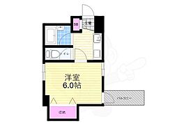 片山ビル2 1Kの間取図画像