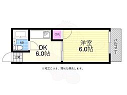 間取図画像 1DK