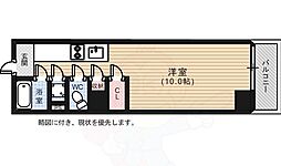 アーバンルーム本川 ワンルームの間取図画像