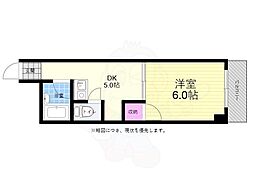 MyLittleMaison 1DKの間取図画像