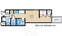富士見町ビル ワンルームの間取図画像