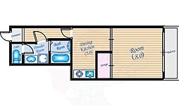イトービル・5 1DKの間取図画像