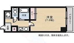 アイランドシティ猫屋町 1Kの間取図画像