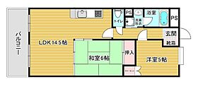 リファレンス箱崎 902 ｜ 福岡県福岡市東区箱崎ふ頭3丁目2-17（賃貸マンション2LDK・9階・55.00㎡） その2