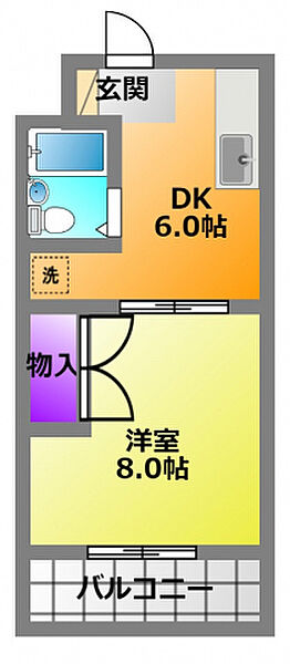 グッドフェローズ 303｜静岡県袋井市田町２丁目(賃貸マンション1DK・3階・25.92㎡)の写真 その2