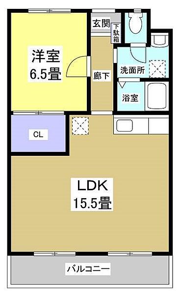 マンションセンティア 202｜静岡県磐田市見付(賃貸マンション1LDK・2階・49.95㎡)の写真 その2