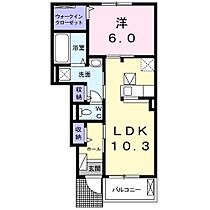 コトン　ジャルダン 103 ｜ 静岡県掛川市富部（賃貸アパート1LDK・1階・44.21㎡） その2