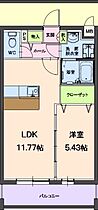 サンシャイン 401 ｜ 静岡県掛川市下俣南１丁目（賃貸マンション1LDK・4階・40.20㎡） その2