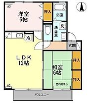 ライズ後藤　B 102 ｜ 静岡県掛川市七日町（賃貸アパート2LDK・1階・55.30㎡） その2