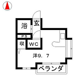間取図画像 ワンルーム