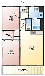 Sunmall 2LDKの間取図画像
