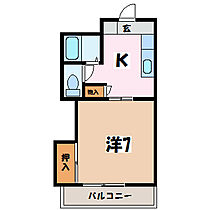 長野県松本市石芝３丁目（賃貸アパート1K・1階・23.21㎡） その2