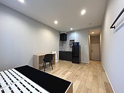 ground base 南浅間 1階ワンルームのリビング/ダイニング