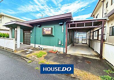 外観：屋根防水　2023年5月完了♪外壁塗装　2023年11月♪おしゃれなカラーの平家です♪