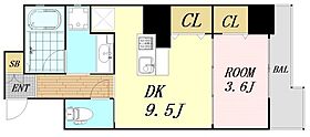 LaGrace天六  ｜ 大阪府大阪市北区国分寺1丁目（賃貸マンション1DK・2階・33.40㎡） その2