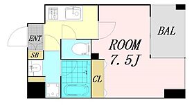 大阪府大阪市西区江戸堀2丁目（賃貸マンション1K・6階・25.18㎡） その2