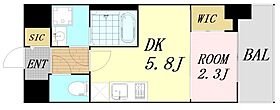 大阪府吹田市江坂町2丁目（賃貸マンション1DK・13階・24.99㎡） その2