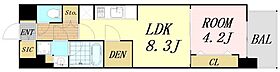 大阪府大阪市北区堂山町（賃貸マンション1LDK・7階・33.96㎡） その2