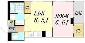 大阪府吹田市南吹田1丁目（賃貸アパート1LDK・3階・36.17㎡） その2