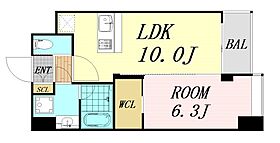 大阪府大阪市中央区農人橋3丁目（賃貸マンション1LDK・12階・39.32㎡） その2