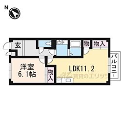 GRANMA21 1LDKの間取図画像
