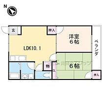 滋賀県甲賀市水口町新町１丁目（賃貸アパート2LDK・2階・50.51㎡） その2