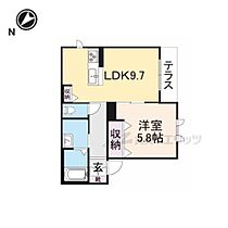 滋賀県東近江市垣見町（賃貸アパート1LDK・1階・40.51㎡） その2