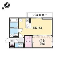 滋賀県大津市一里山５丁目（賃貸アパート1LDK・2階・42.79㎡） その2