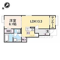 滋賀県彦根市城町１丁目（賃貸アパート1LDK・1階・50.01㎡） その2