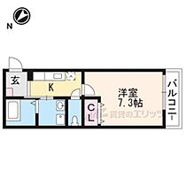 サウスセントラル衣川 206 ｜ 滋賀県大津市衣川１丁目（賃貸アパート1K・2階・25.70㎡） その2