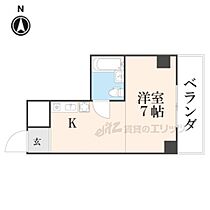 レジデンスｗｉｔｈ 301 ｜ 滋賀県大津市長等３丁目（賃貸マンション1K・3階・16.00㎡） その2