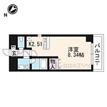 エンゼルプラザｅａｓｔI 212 ｜ 滋賀県草津市東矢倉２丁目（賃貸マンション1R・2階・28.00㎡） その2